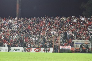 Estádio foi liberado pelo Corpo de Bombeiros (Foto: Divulgação GEB)