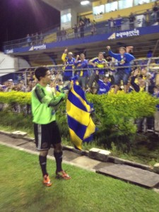 Herói da torcida, Paulo Sérgio tinha permanência em dúvida (Foto: Divulgação ECP)