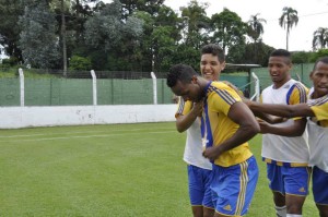 Jefferson foi o artilheiro do clube no Gauchão (Foto: Pedro Antunes - AI, ECP)