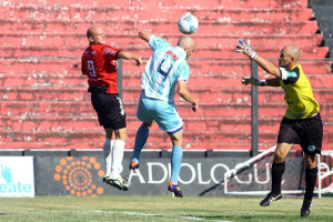 Gustavo Papa fez o primeiro gol da partida (Foto: Italo Santos, AI GEB)