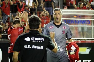 Luiz Müller quando ainda defendia o Xavante. (Foto: Italo Santos - AI GEB)