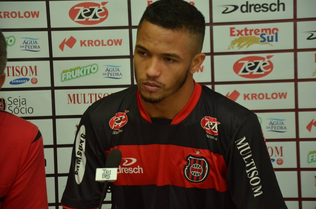 Felipe Garcia falou abertamente sobre sua transferência (Foto: Elison Bitencourt - Rede Esportiva)