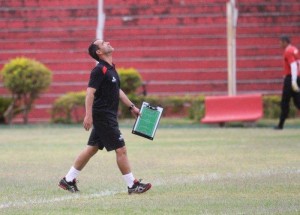 Técnico comentou sobre primeiro amistoso do Xavante, contra o Brasil de Farroupilha (Foto: AI GEB)