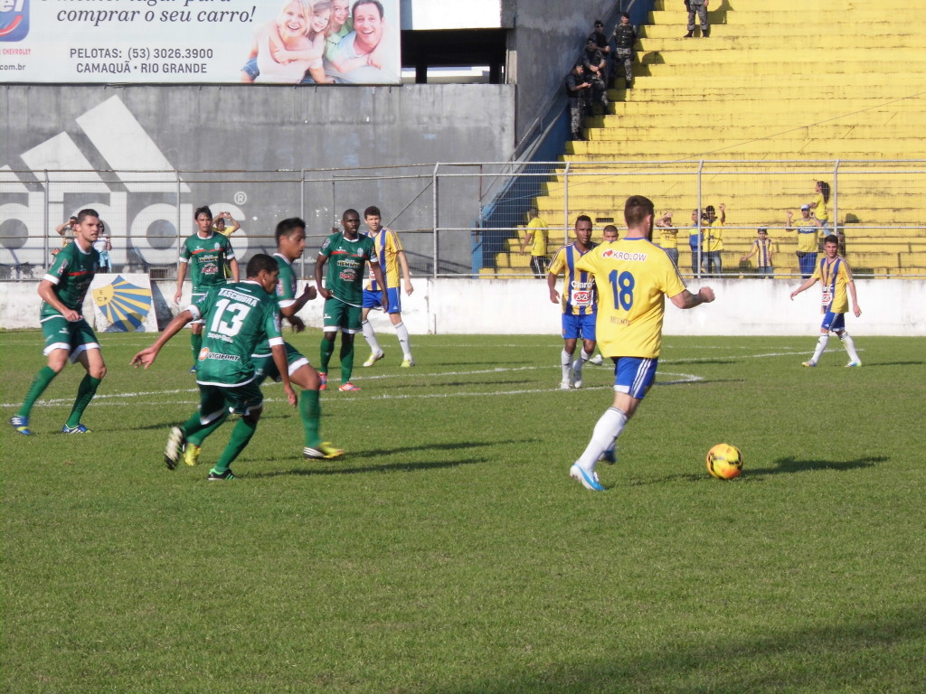 Pelotas bateu o Boavista por 3 a 1 e chega aos sete pontos na Série D (Foto: Renan Moreira)