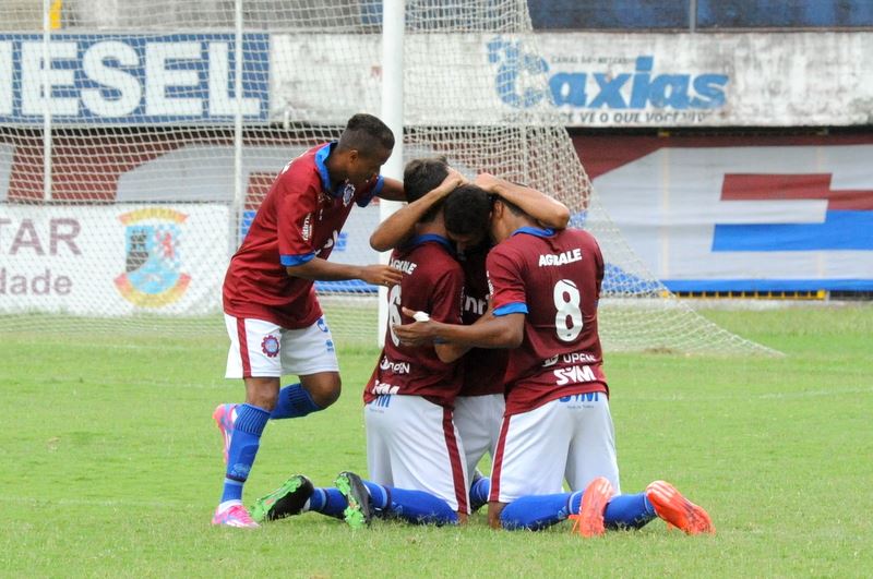 Caxias em busca do retorno à elite (Foto: Assesoria/SER Caxias)