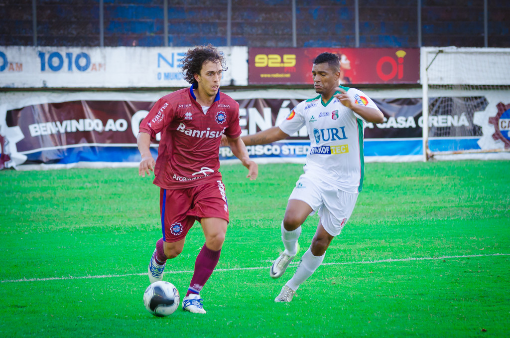 Nicolas abriu o placar para o Caxias. (Foto: Geremias Orlandi)