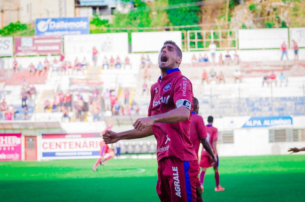 Ramon marcou o primeiro gol da equipe grená (Foto: Geremias Orlandi/Divulgação)