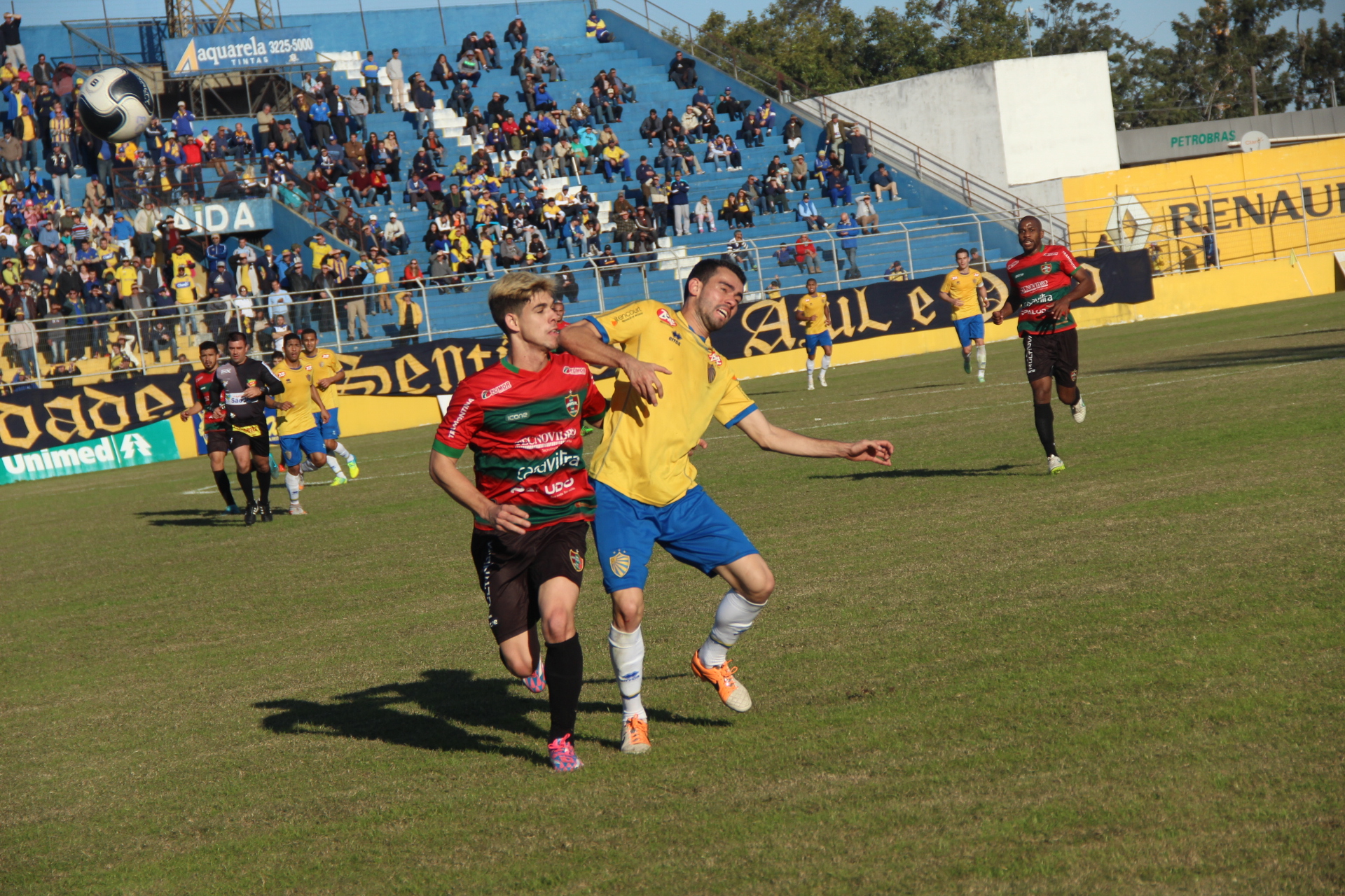 Vinicius Martins deve ser titular mais uma vez (Foto: Vitor Azocar/Rede Esportiva)