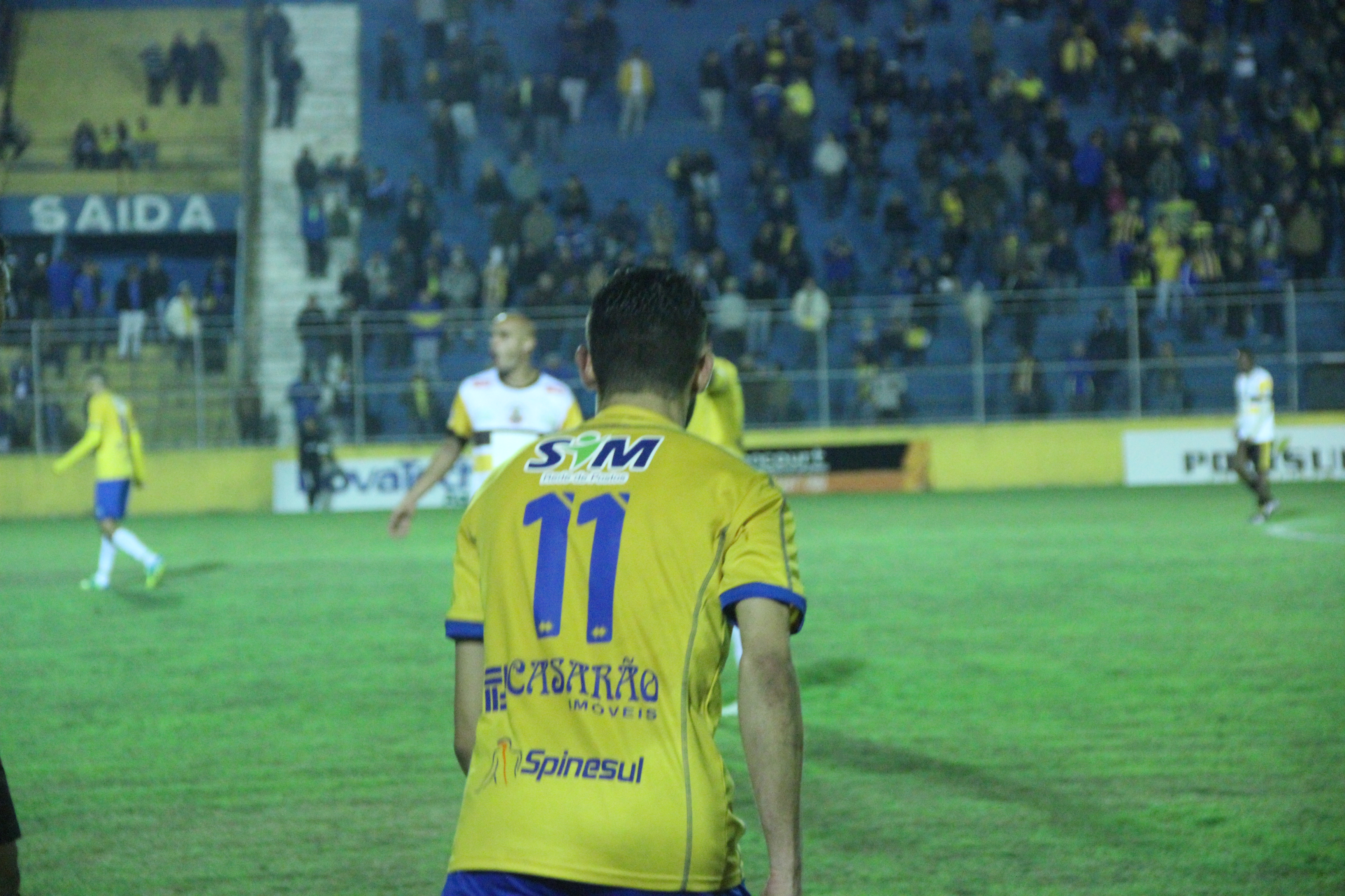 Vinicius Martins foi titular contra o São Gabriel e começa jogando mais uma vez (Foto: Gustavo Pereira/Rede Esportiva)