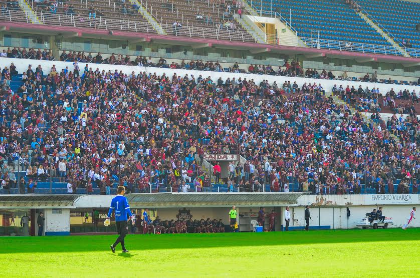 Torcedor atendeu o chamado da direção grená. (Foto: Geremias Orlandi/Divulgação)