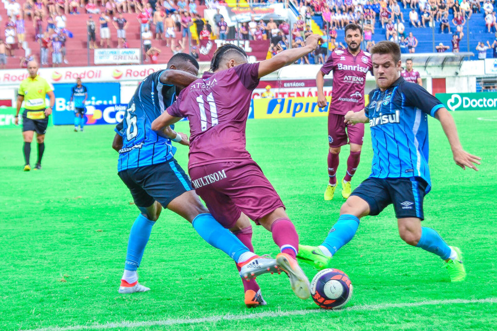 Reis foi outro destaque do Caxias no jogo. (Foto: Geremias Orlandi)